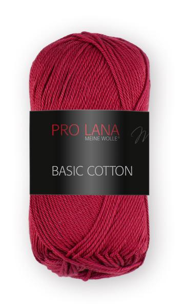 Baumwollgarn Basic Cotton Fb. 30 Rot von Pro Lana